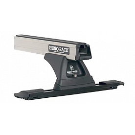 Rhino-Rack USA Roof Rack - 50 Inch Silver 1 Bar Direct-Fit - JA0557