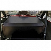 Tuffy Security Cargo Organizer Rear Seat Black Steel - 34501