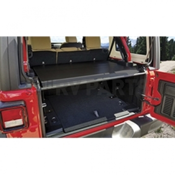 Tuffy Security Cargo Organizer Rear Seat Black Steel - 34501-1