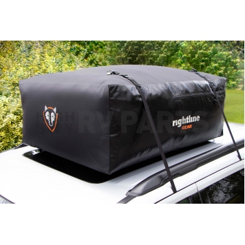 Rightline Gear Cargo Bag Carrier 18 Cubic Feet Capacity Black And Gray PVC Mesh - 100S30-1