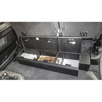Tuffy Security Cargo Organizer Under Rear Seat Black Steel - 35301-2
