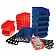 Performance Tool Storage Cabinet Drawer Orange And Blue - W5195