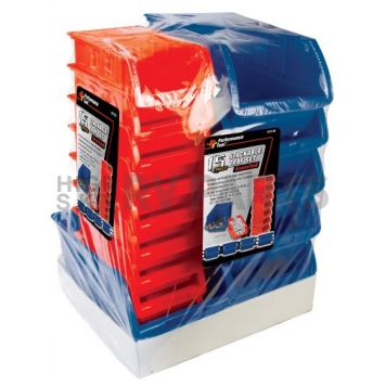 Performance Tool Storage Cabinet Drawer Orange And Blue - W5195-1