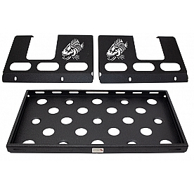 Fishbone Offroad Cargo Organizer Rear Interior Sides Steel Black - FB25113