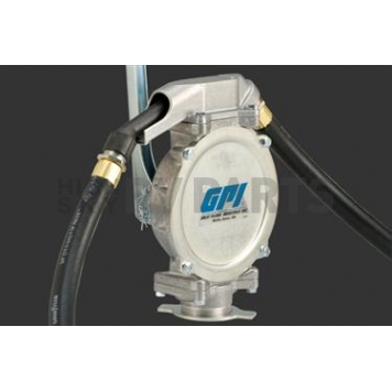 GPI Liquid Transfer Tank Pump 0.2 Gallons Per Stroke Cycle/ 20 Gallons Per 100 Strokes Manual - 13800001