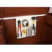Delta Consolidated Storage Cabinet Pegboard Panel Red - 632990D