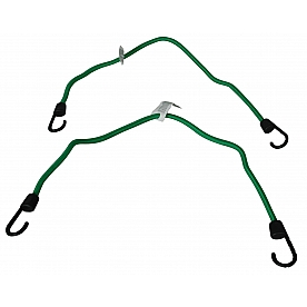 Highland Bungee Cord Nylon Covered Multi-Strand Rubber 32 Inch Set Of 2 - 1163900