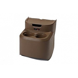 Rugged Ridge Cargo Organizer Beige Plastic Rear Seat - 1355153