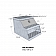 Westin Automotive Tool Box HD Step Box Polished Aluminum - HSB24