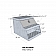 Westin Automotive Tool Box HD Step Box Polished Aluminum - HSB30