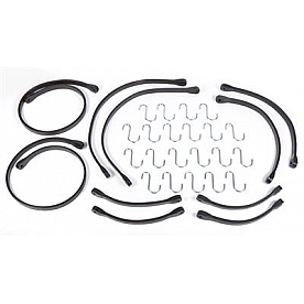 Highland Bungee Cord Rubber 31 Inch/ 21 Inch/ 15 Inch/ 9 Inch Set Of 10 - 1862600