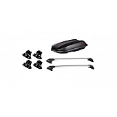 Yakima Cargo Carrier - Roof Rack Kit 14 Cubic Feet 74 Inch Black ABS Plastic - K0001816CC