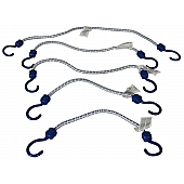 Highland Bungee Cord Nylon Wrapped Rubber 18 Inch/ 24 Inch/ 32 Inch Set Of 5 - 8533600