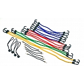 Highland Bungee Cord Nylon Wrapped Multi-Strand Rubber 18 Inch/ 24 inch/ 32 Inch/ 40 Inch Set Of 20 - 9008400