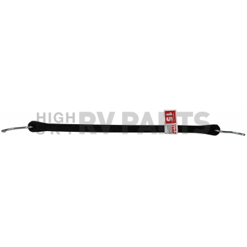 Highland Bungee Cord Solid EPDM  15 Inch Set Of 50 - 9011700-1