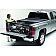 Roll-N-Lock Bed Cargo Divider Flip-Up Aluminum Black - CM572