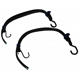 Highland Bungee Cord Solid EPDM  9 To 41 Inch Set Of 2 - 9025100