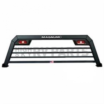 Magnum Truck Racks Headache Rack Louvered Aluminum Black Matte Powder Coated - 48899061SP