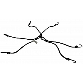 Highland Bungee Cord Nylon Wrapped Multi-Strand Rubber 36 Inch Single - 9033600
