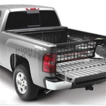 Roll-N-Lock Bed Cargo Divider Flip-Up Aluminum Black - CM881