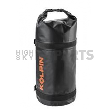 Kolpin Gear Bag Fabric Black Heavy Duty Roll Top With Buckles - 91209