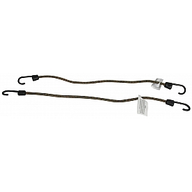 Highland Bungee Cord Nylon Wrapped Multi-Strand Rubber 24 Inch Set Of 2 - 9205200