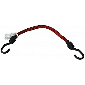 Highland Bungee Cord Nylon Wrapped Flat Rubber 20 Inch Single - 9412000