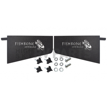 Fishbone Offroad Cargo Organizer Rear Seat Steel Black - FB25101