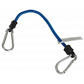 Highland Bungee Cord Nylon Wrapped Rubber 18 Inch Single - 9417400