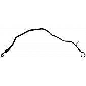 Highland Bungee Cord Nylon Wrapped Flat Rubber 45 Inch Single - 9418400