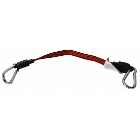 Highland Bungee Cord Nylon Wrapped Flat Rubber 20 Inch Single - 9431300