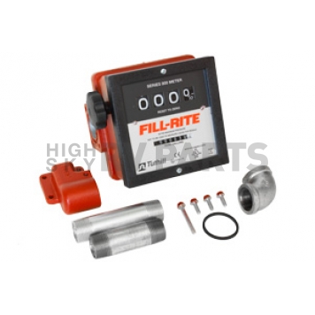 Fill Rite by Tuthill Flow Meter Mechanical 4 Digit 6 To 40 Gallons Per Minute - 901CMK4200