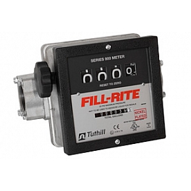 Fill Rite by Tuthill Flow Meter Mechanical 4 Digit 6 To 40 Gallons Per Minute - 901CN15