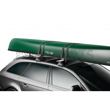 Thule Portage Canoe Carrier Rack - With Rubber Cover For Strap Buckle - 819001-1