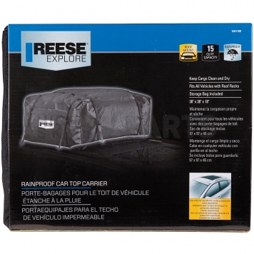 Reese Cargo Bag Carrier 15 Cubic Feet Capacity Black - 1041100-3
