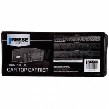 Reese Cargo Bag Carrier 15 Cubic Feet Capacity Black - 1041100-6