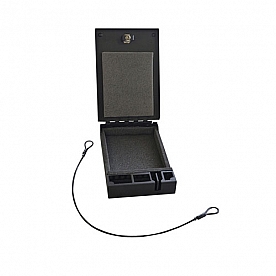 Tuffy Security Gun Case 9-3/4 Inch x 6-1/2 Inch x 1.8 Inch Steel - 30001
