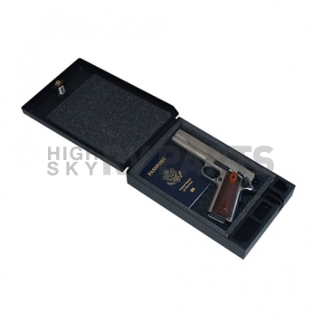 Tuffy Security Gun Case 11-3/8 Inch x 7-1/4 Inch x 1.8 Inch Steel - 30301-2
