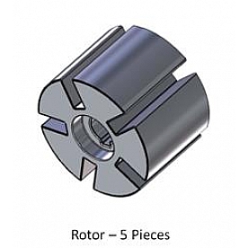 Fill Rite by Tuthill Liquid Transfer Tank Pump Rotor Set Of 5 - KIT120RGP