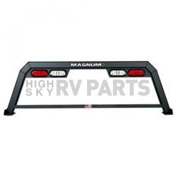 Magnum Truck Racks Headache Rack Frame Only Aluminum Black Matte Powder Coated - 78817331HH
