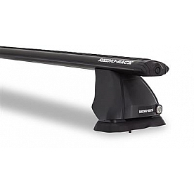 Rhino-Rack USA Roof Rack - 54 Inch Black - 2 Bars Bars Direct Fit - JA9810