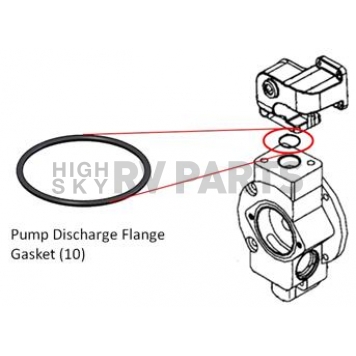 Fill Rite by Tuthill Liquid Transfer Tank Pump O-Ring Buna Set of 10 - KIT300FGP