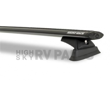 Rhino-Rack USA Roof Rack - 50 Inch Black 2 Bars Direct-Fit - JA9828