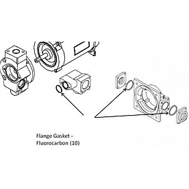 Fill Rite by Tuthill Liquid Transfer Tank Pump Inlet Flange Gasket - KIT300GSK