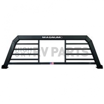 Magnum Truck Racks Headache Rack Louvered Aluminum Black Matte Powder Coated - 78817331W