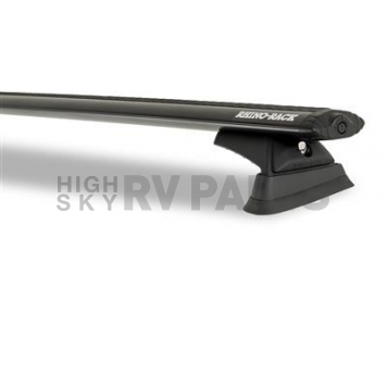 Rhino-Rack USA Roof Rack - 46 Inch Black 2 Bas Vortex RCL - JA9926