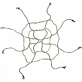 Keeper Corporation Exterior Cargo Net Universal Yellow/ Black - 06141