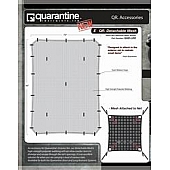 Quarantine Restraints Exterior Cargo Net Mesh Long Polyester - QABLBD