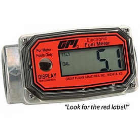 GPI (Great Plains) Liquid Transfer Tank Gauge Digital 3 To 30 Gallons Per Minute - 1132551