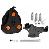 Daystar Cargo Organizer Triangular Plastic Spare Tire Location 2 Gallon - KJ72001BK
